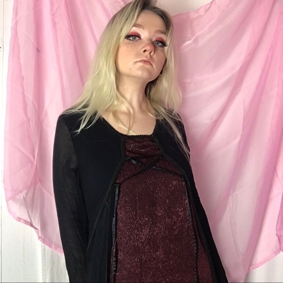 Vintage y2k goth dress - Picture 3 of 4